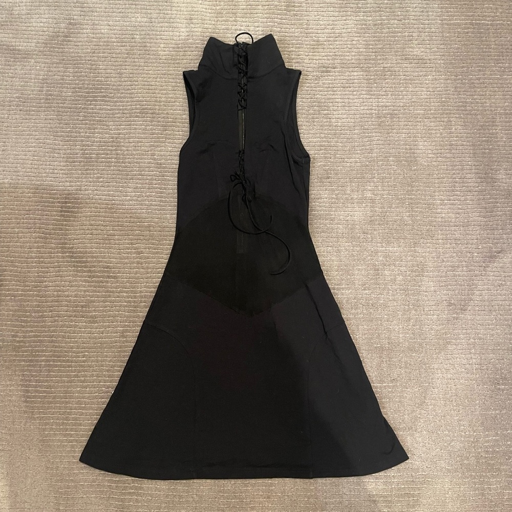 I am gia lace up babydoll dress
